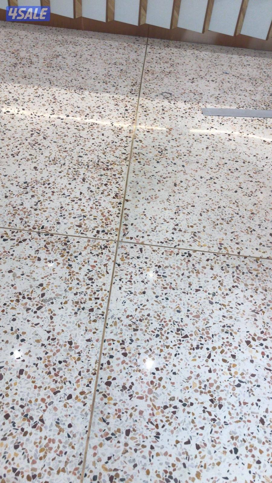 صب ارضيات مزاييك جلي وتنظيف تركيب رخام سراميك كربستون15
