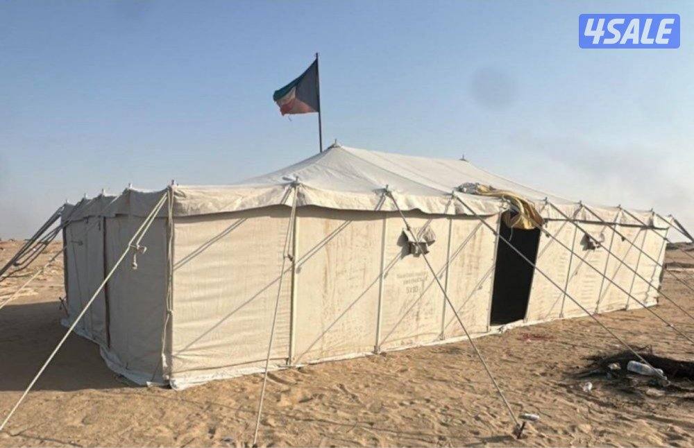للبيع خيام مستعمله جملووون(باكستانيه ١٠*٥ سعرها ١٥٠ ⚫️⚫️وخيمه الصباح ٤*٦0