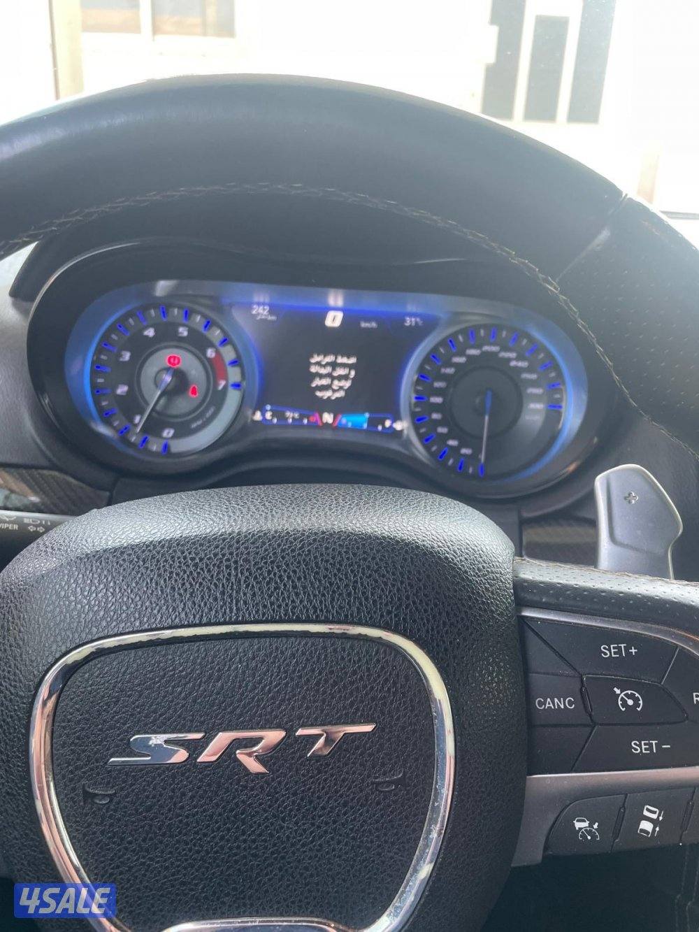 للبيع كلايزلر srt 2015 وارد الوكاله اصلي. فل ابشن  شاصي سليم4