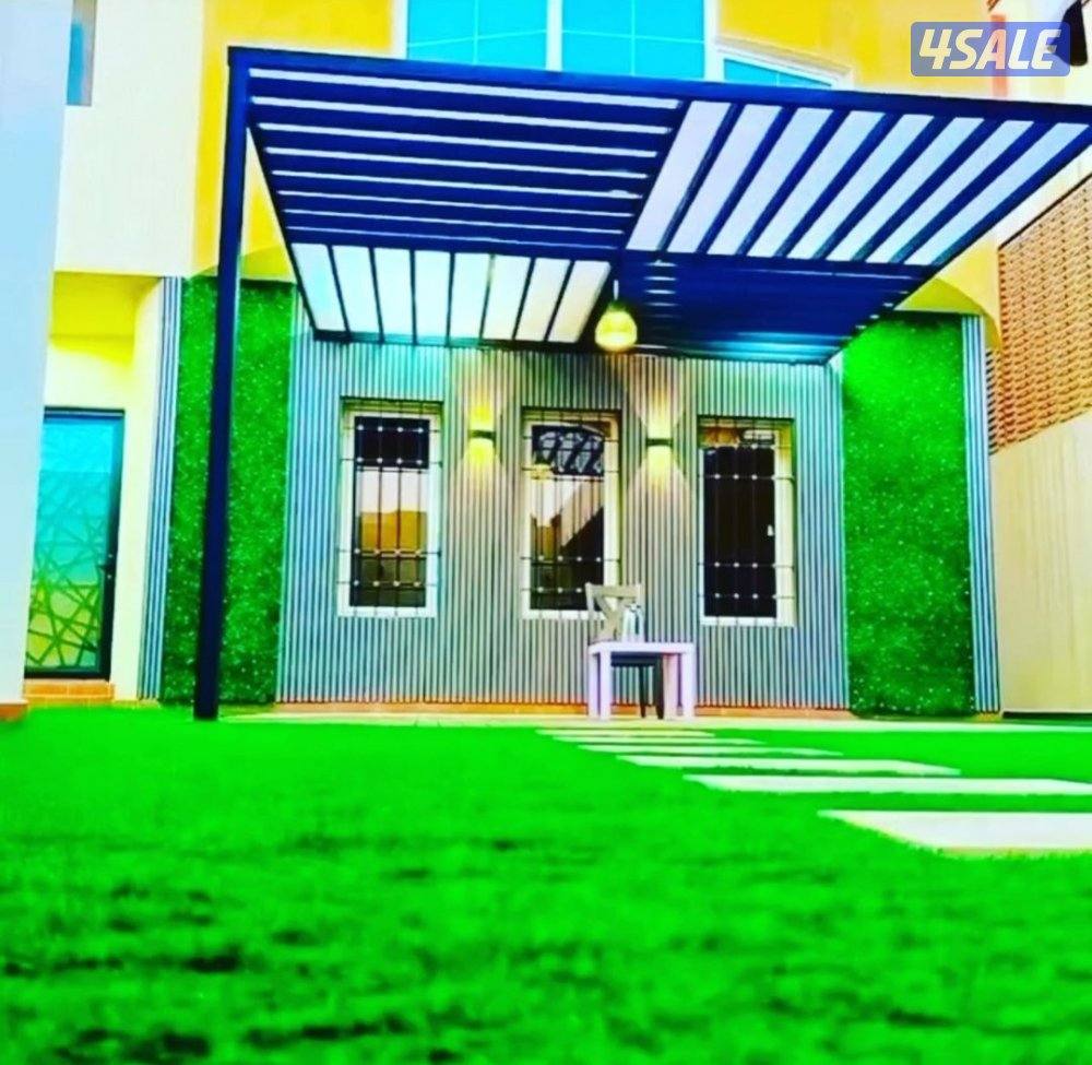 بديل خشب بالاضاءه سياج تركي ثيل_صناعي جلسات أسطح6