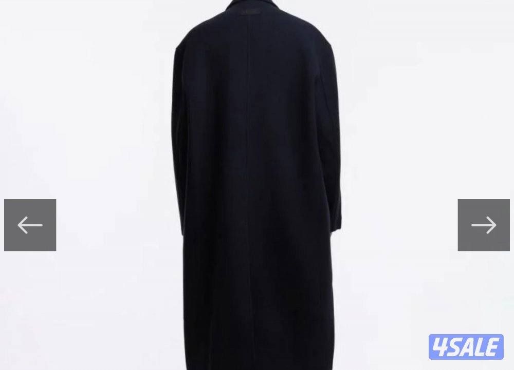 بالطو ديور. جديد Dior New موديل قياس لارج لون كحلي موديل 2026 مع ليبل3