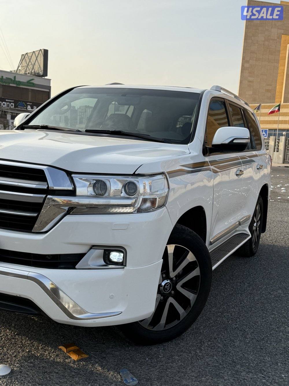 لاند كروزر 2019. ثمانية سلندر شرط الفحص قير مكينة شاصي2