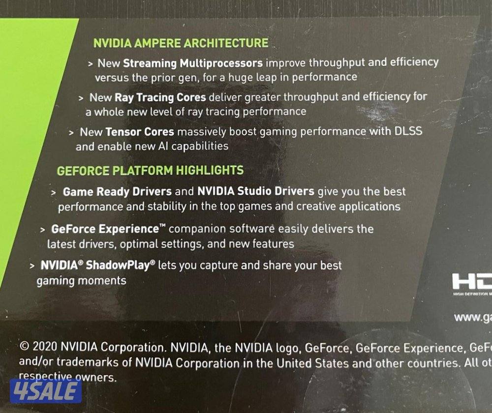 RTX GPU 3080 TI - GAINWARD - PhANTOM10