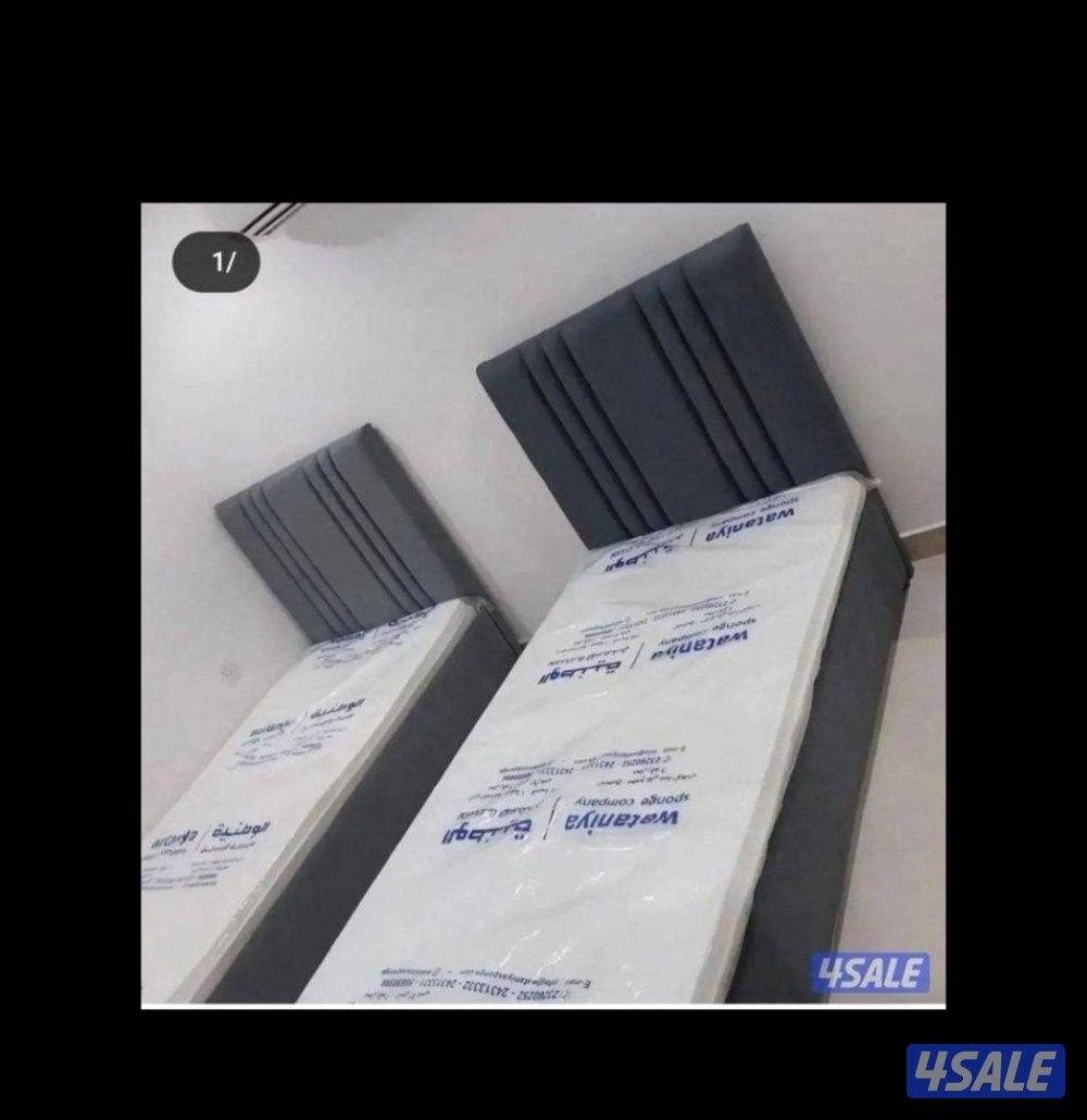 تفاصيل الكويت لغرف النوم سرير ودوشك طبي بارخص الاسعار1