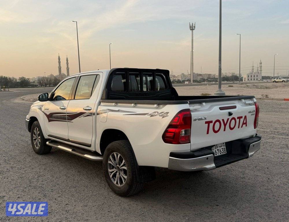 هايلكس دبل جير عادي بصمه ال إيه دي صبغ وكاله 20183