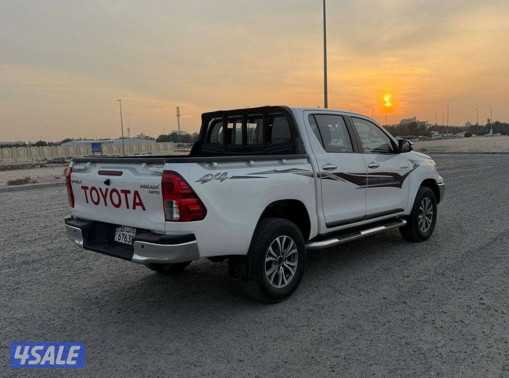 هايلكس دبل جير عادي بصمه ال إيه دي صبغ وكاله 20184