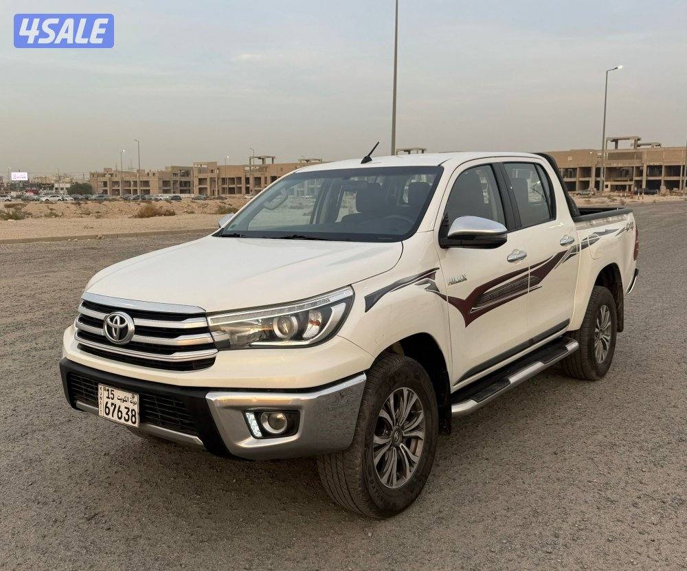 هايلكس دبل جير عادي بصمه ال إيه دي صبغ وكاله 20186