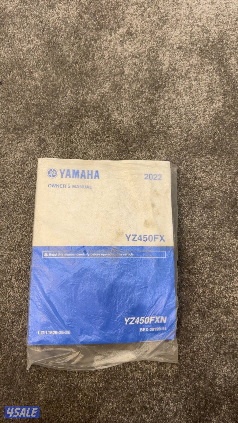 للبيع سيكل YZ450FX / 20226