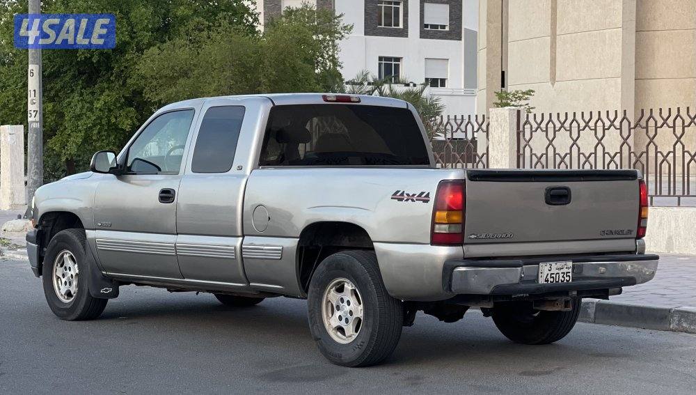 للبيع سلفرادو موديل 2000 دبل قير شرط الفحص1