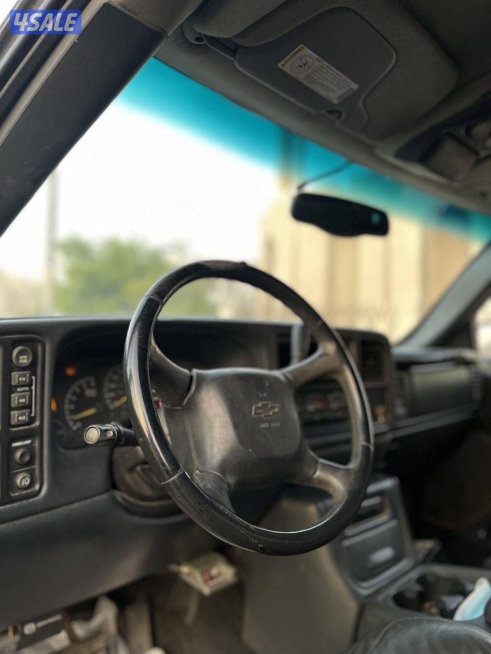 للبيع سلفرادو موديل 2000 دبل قير شرط الفحص3