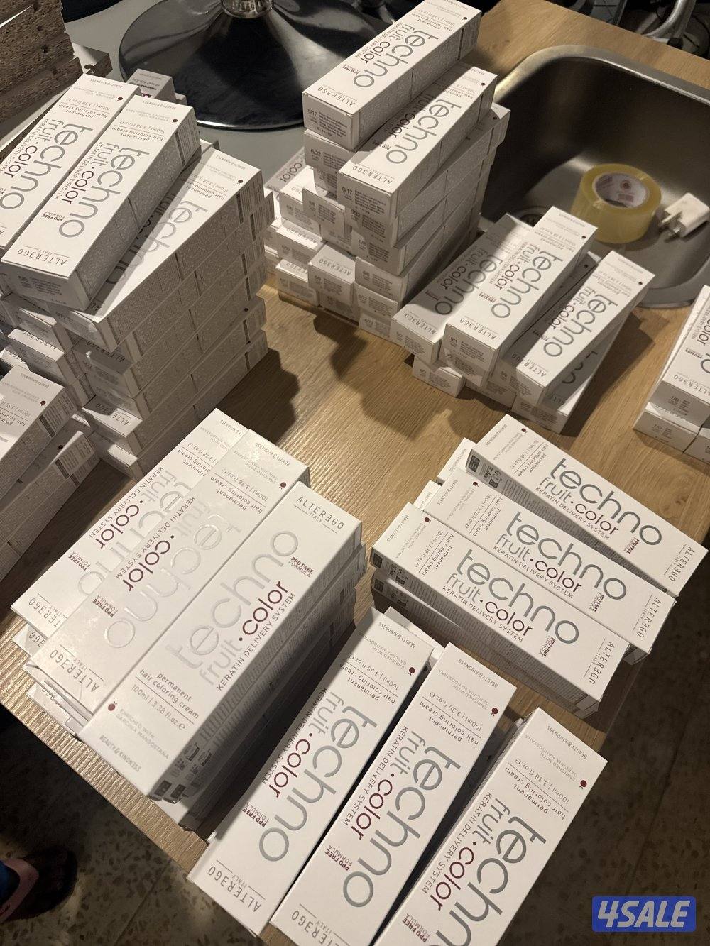 للبيع صبغات شعر من نزيه السبب بيع الصالون0