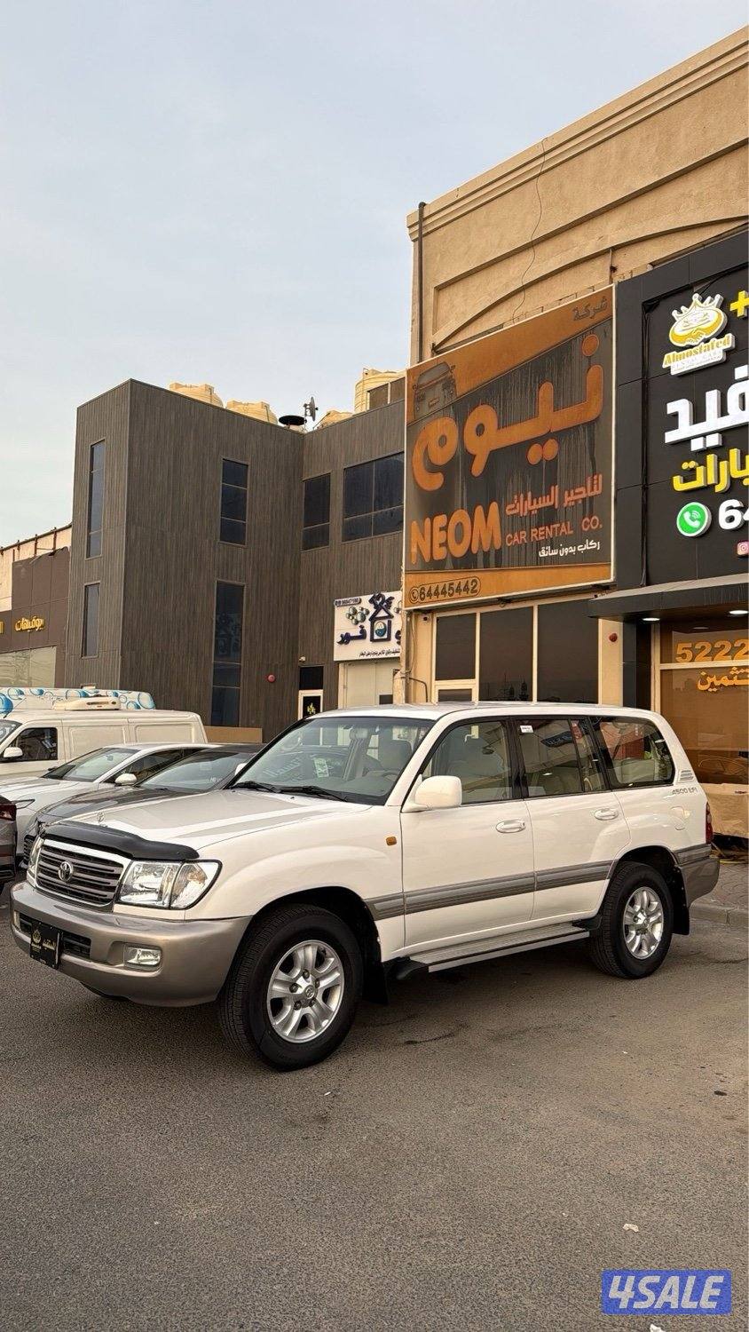 لاندكروزر 2003 صبغ الوكاله وبحالة الوكاله0