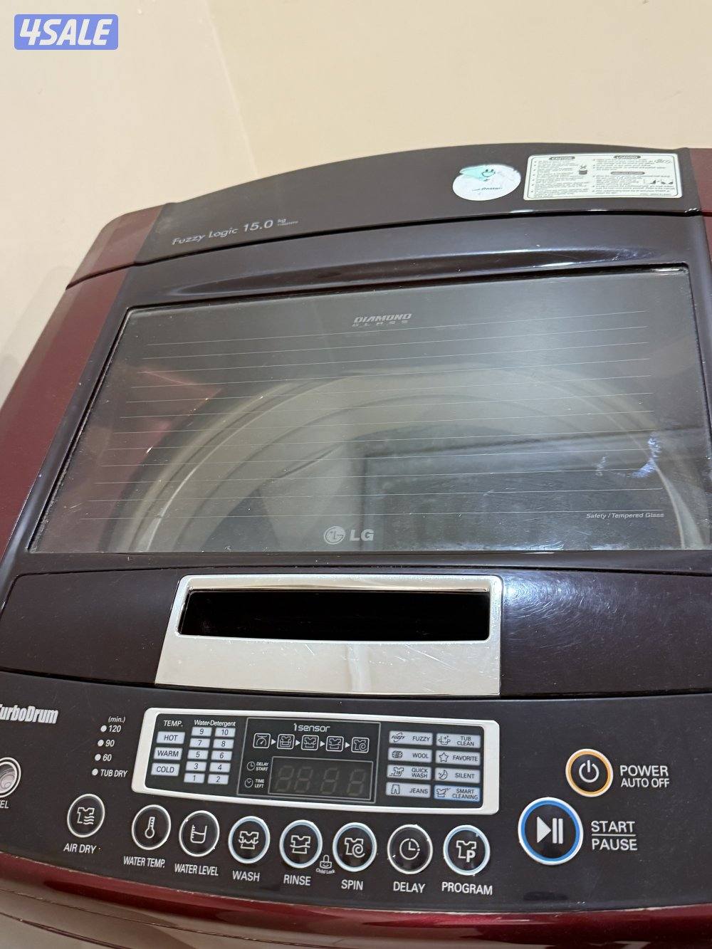 غسالة Lg turbo drum7