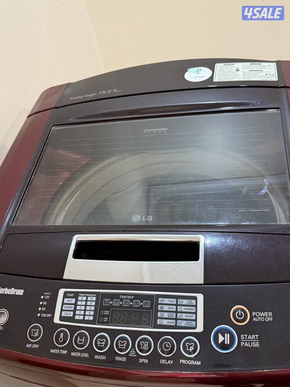 غسالة Lg turbo drum19