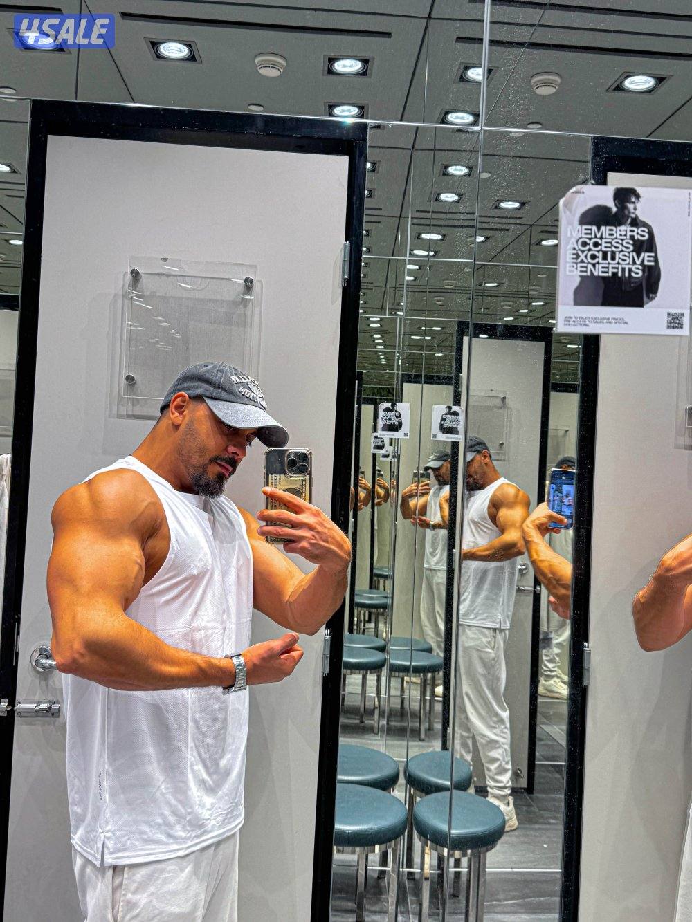 مدرب لياقه بدنيه كمال اجسام برايفت شخصي حسب هدفك برامج تغذيه +تدريب0