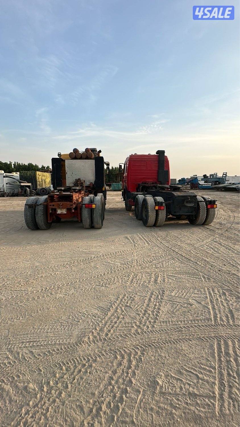 للبيع  عدد 2 راس تريلا ال بي8