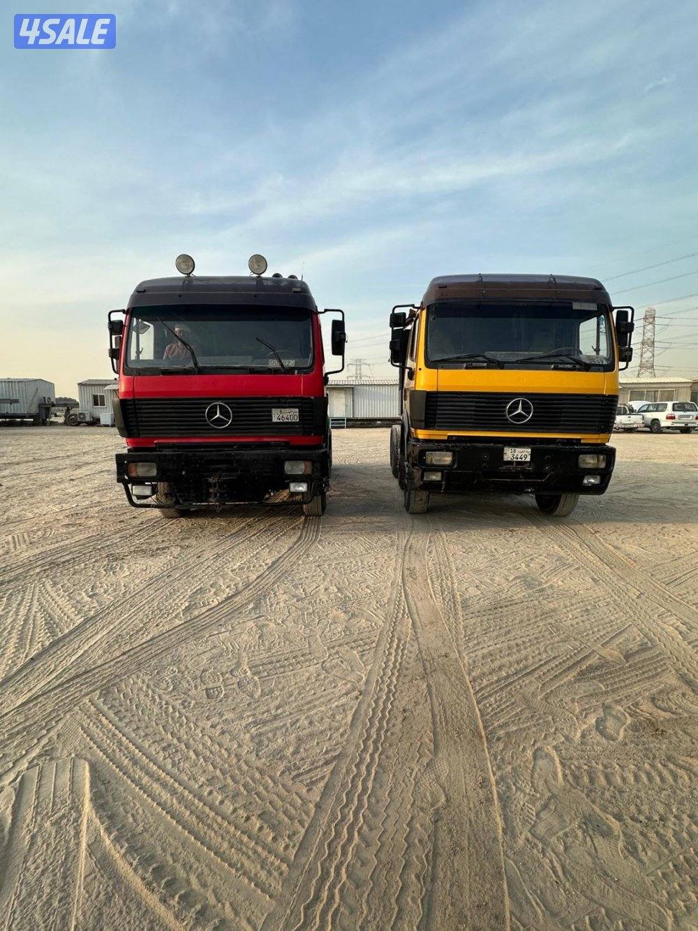 للبيع  عدد 2 راس تريلا ال بي9