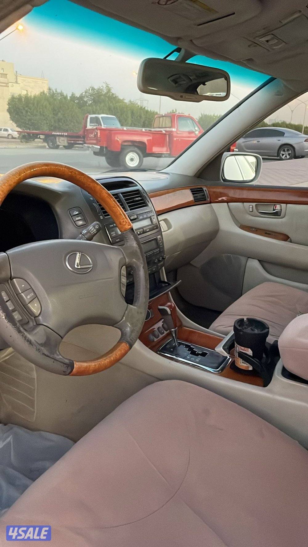 لكزس ٢٠٠٣ مصبوغ كامل تجميلي ماشي ٤٣٢ الف شرط الفحص قير مكينه شاصي0