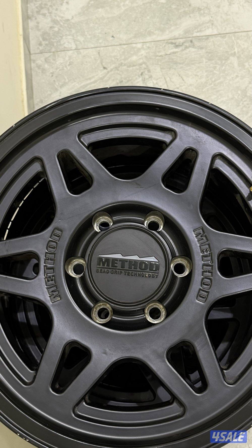 رنقات ميثود اصليه ليمتد شرط لامخرطه ولا قار حجم ١٧ استعمال شهر4