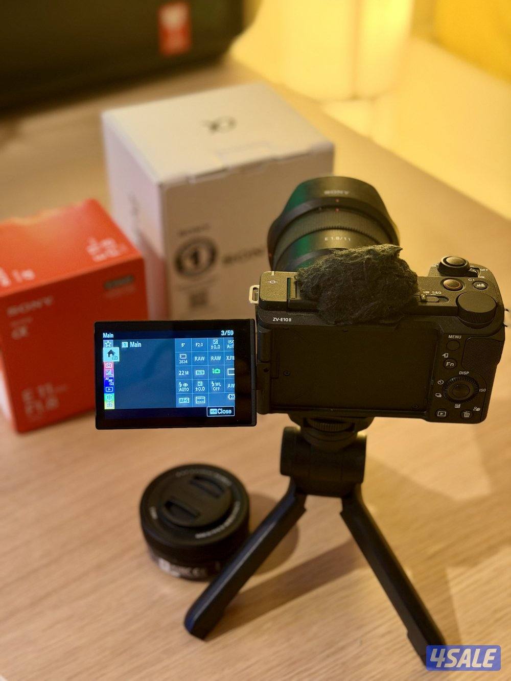 Sony camera zv-e10 ii3