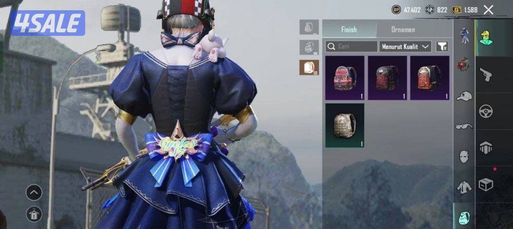 حسابات ببجي منوعه ~ سكنات وبسعر رخيص🎽💙3