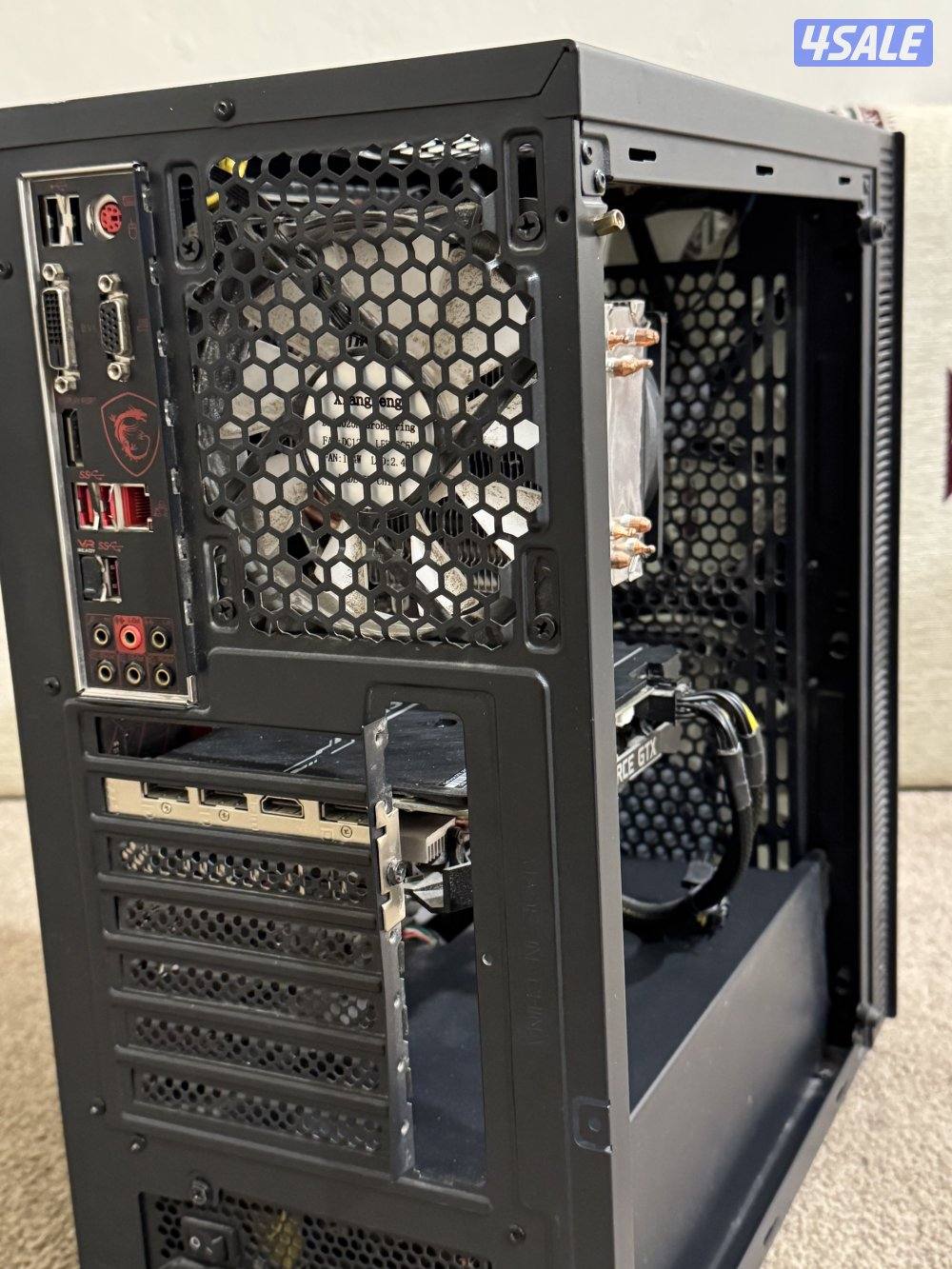 32 رام الكرت 1660 super i7 جيل 9 6 مراوح ووحده RGP اضافيه0