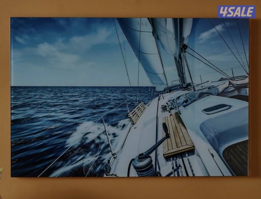 Cruiser Printed Glass Wall Art, size 60×90cm0