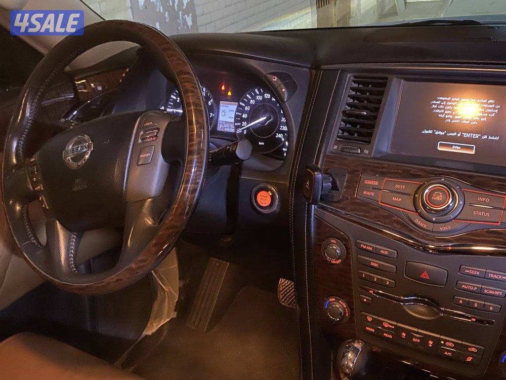 للبيع نيسان باترول بلاتينيوم موديل 2016 بحالة جيدة  :6