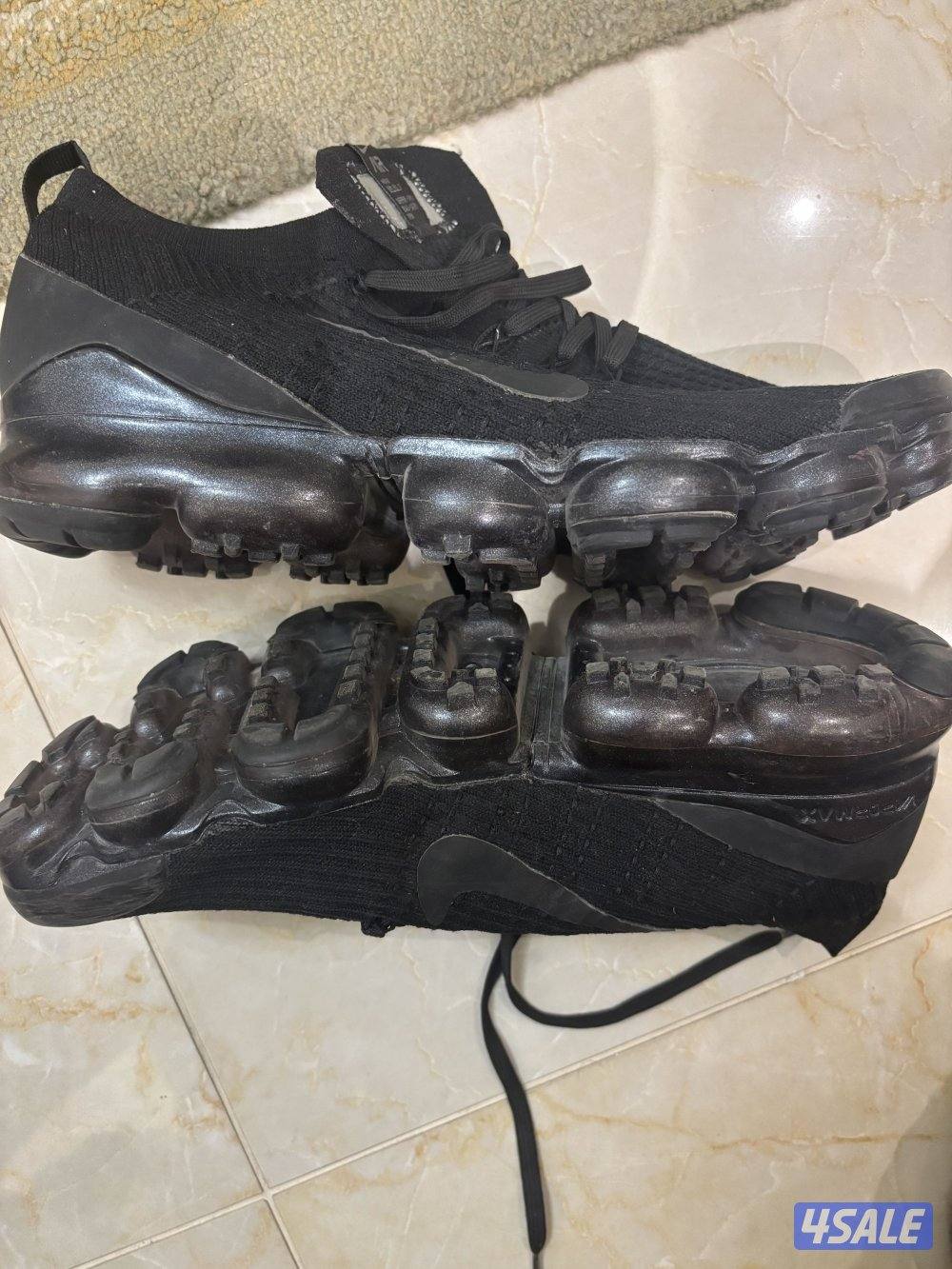 Nike Air VaporMax Flyknit 3 in the triple black colorway1