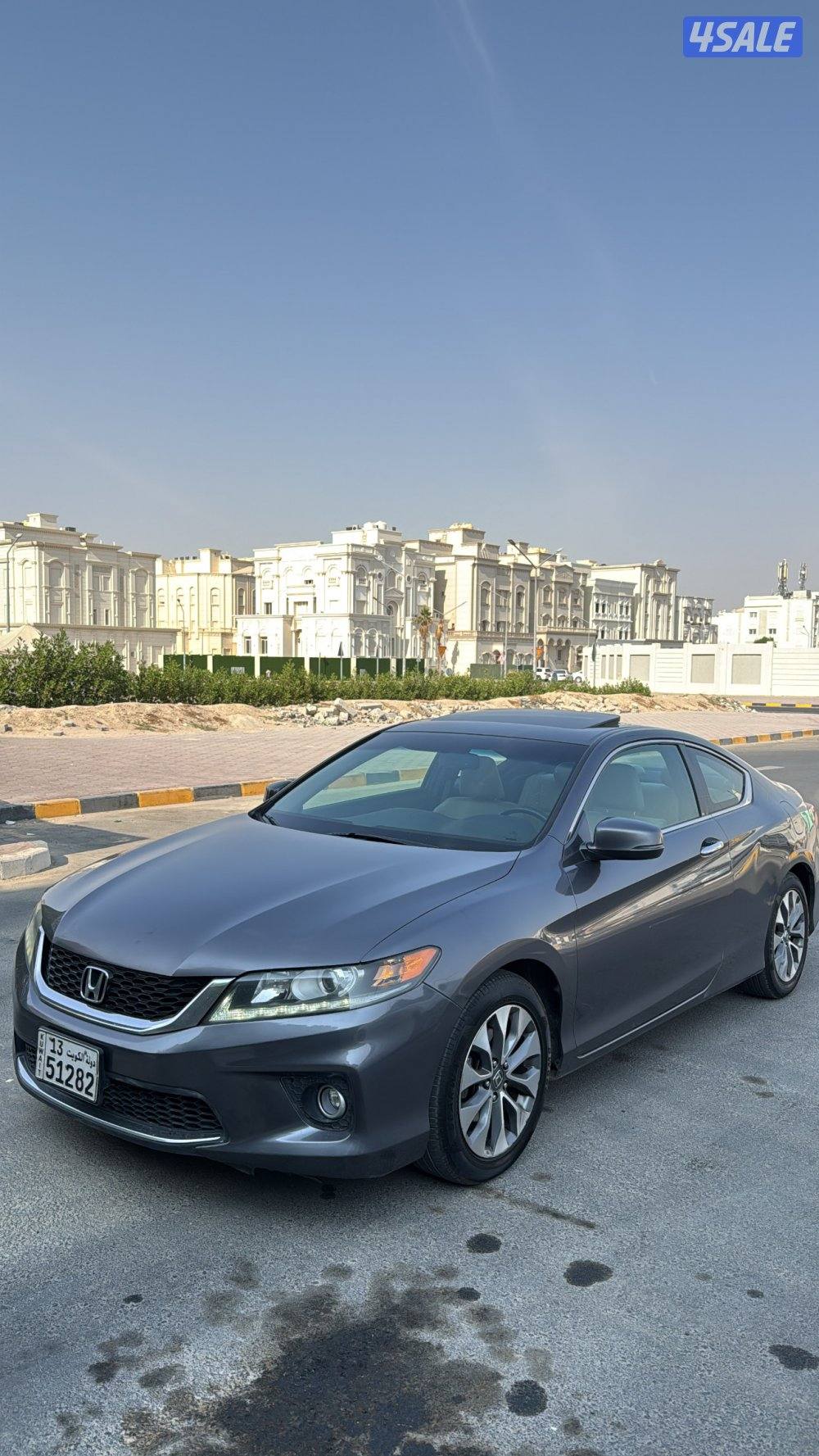 للبيع هوندا اكورد EX موديل 2015 كوبيه وارد الغانم كامل المواصفات0