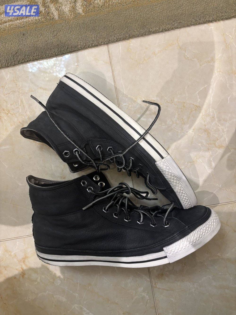 black Converse Chuck Taylor All Star high-top sneakers in a wate...0