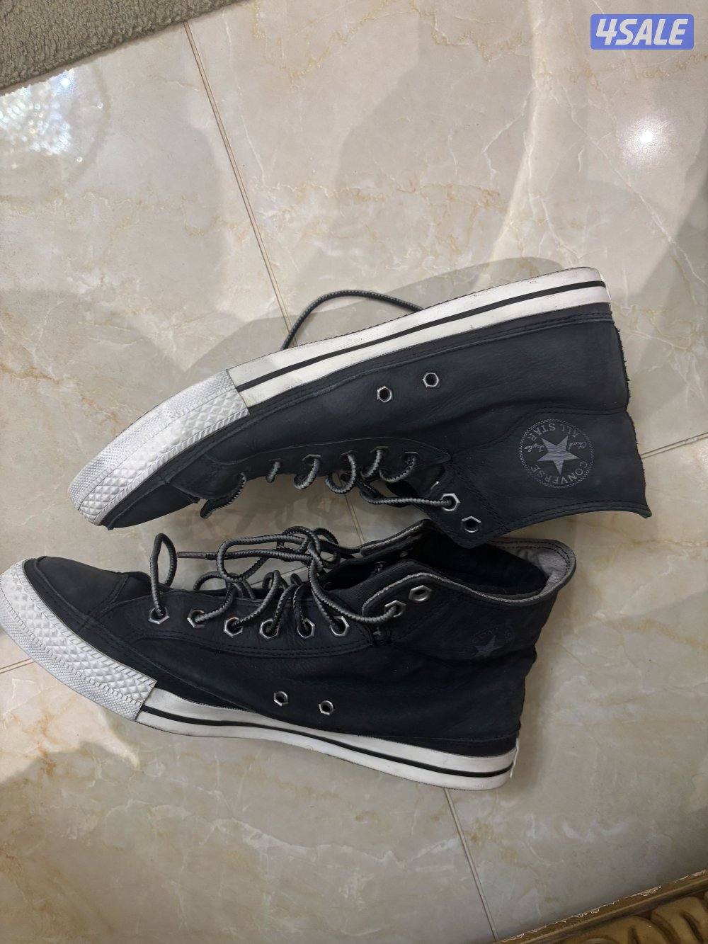 black Converse Chuck Taylor All Star high-top sneakers in a wate...1