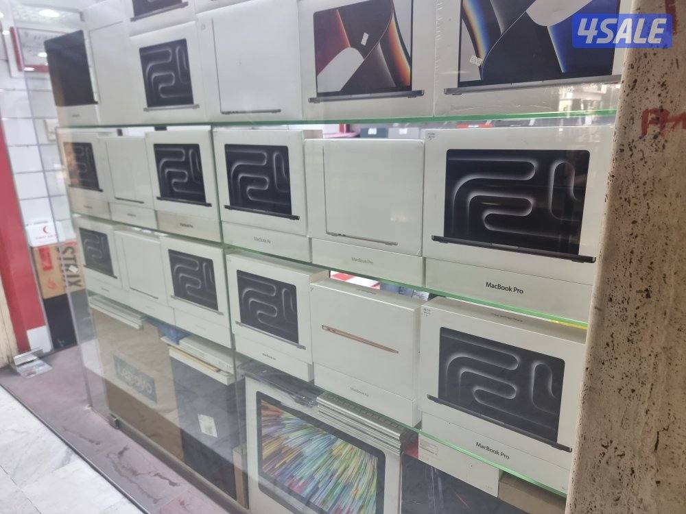 للبيع ماك بوك برو M5 M4 جديد مصكر بالكرتون بحجم 14 بوصة و 15 و 133