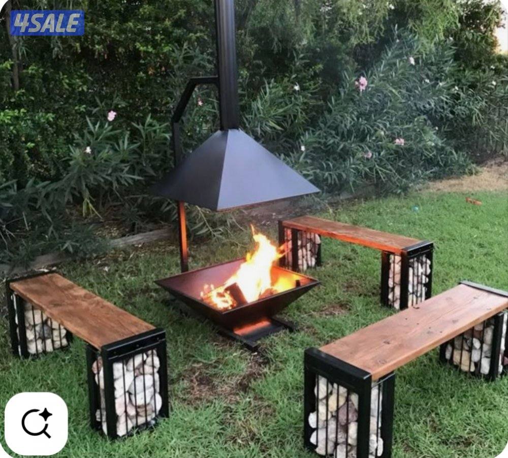 للبيع أعمال ديكورية مظلات و كراسي و عربات و مدفآت   تصنع على الطلب8