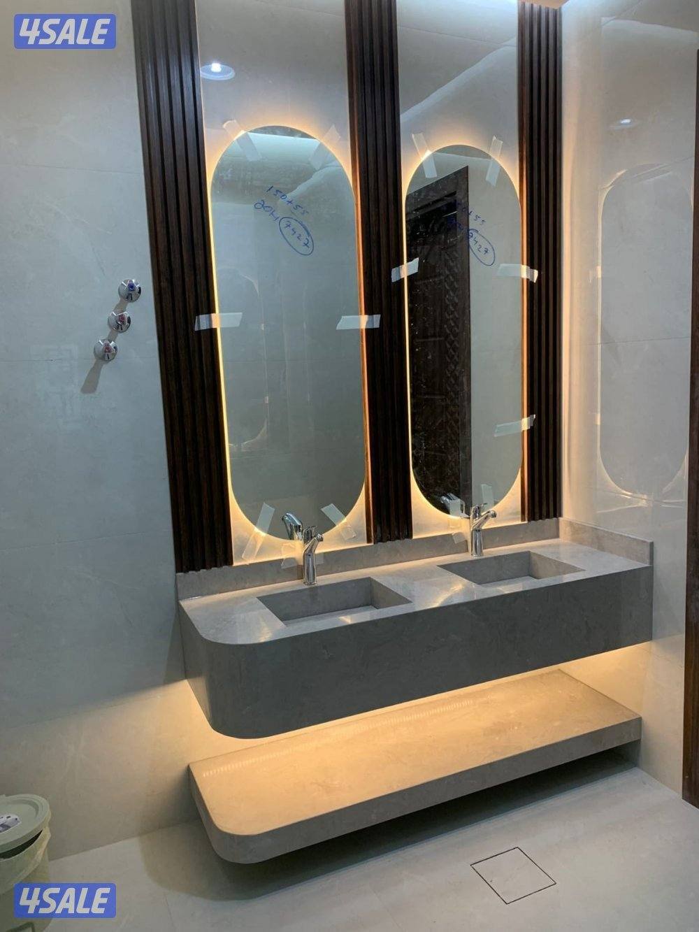 مغاسل ضيوف راقيه 🇰🇼 رخام طبيعي وصناعي15