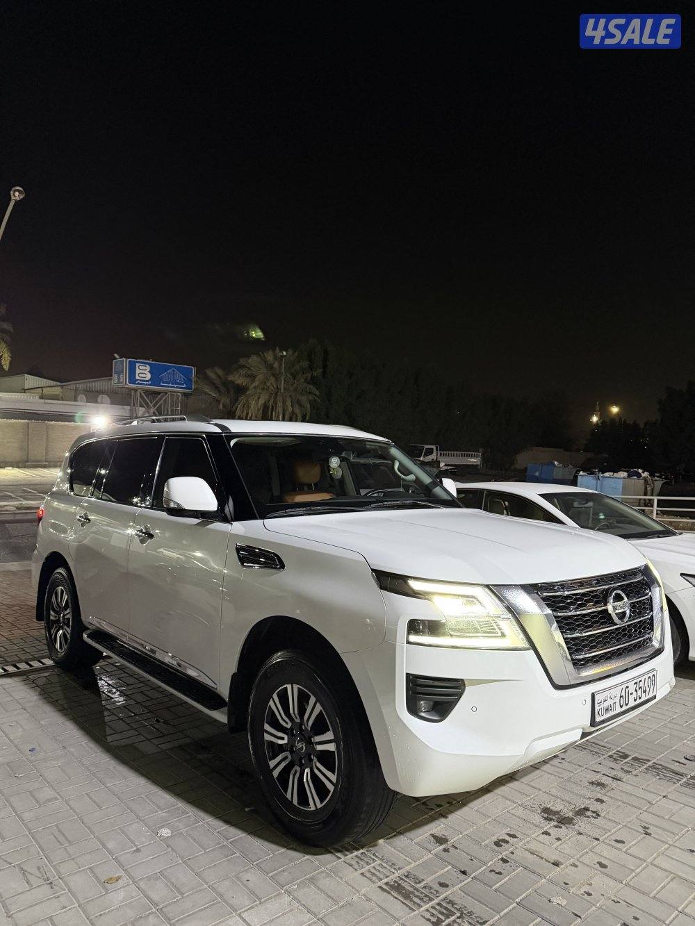 للبيع باترول تيتانيوم 21 ماشي 126 صبغ الوكاله م عاد قطعه شرط الفحص2