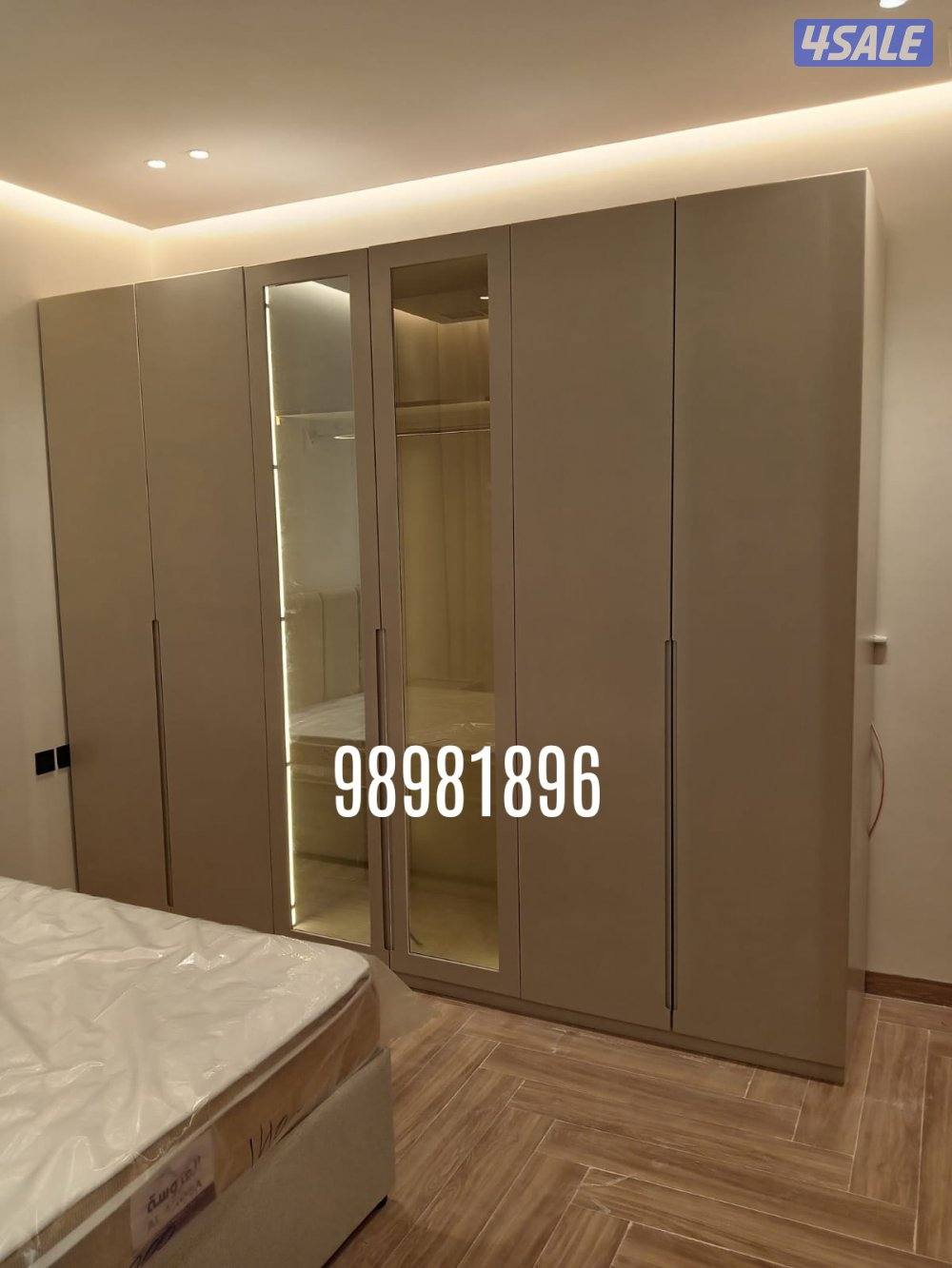 بيع غرف النوم الجاهزه والتفصال الكباتات السراير الدواشق10