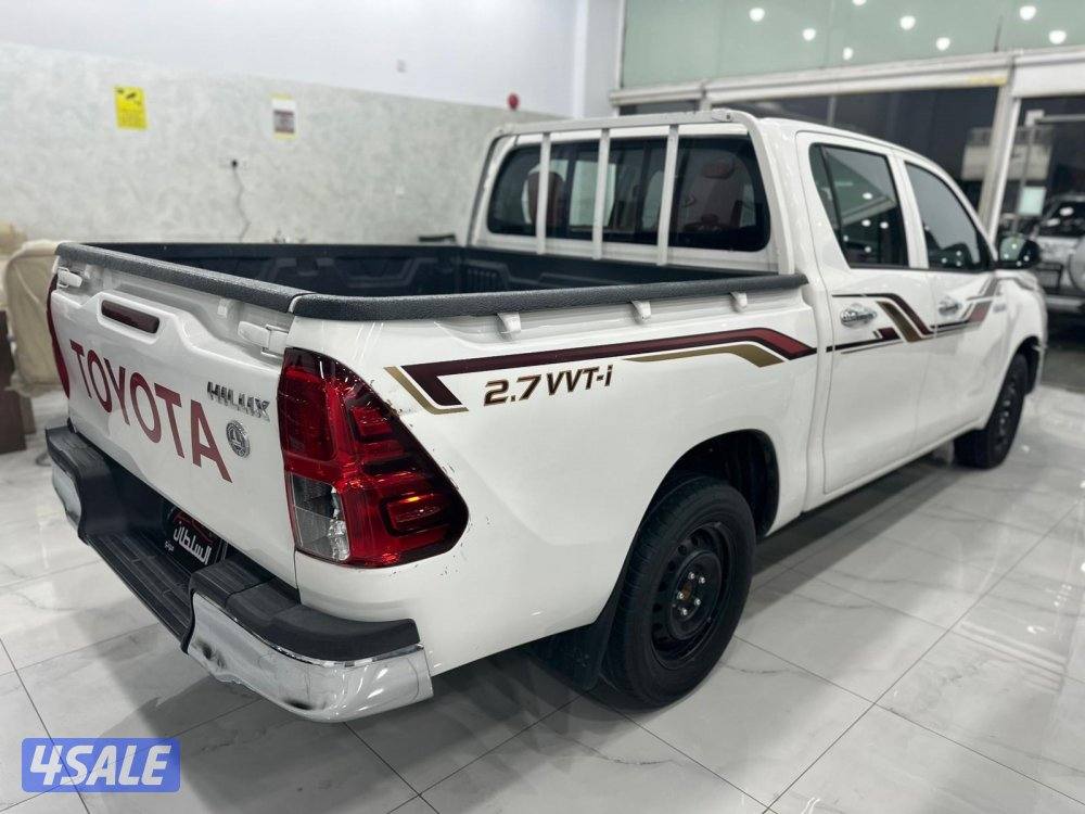 هايلوكس موديل ٢٠١٩ جير عادي ماشي ١٩٩ ألف كم4