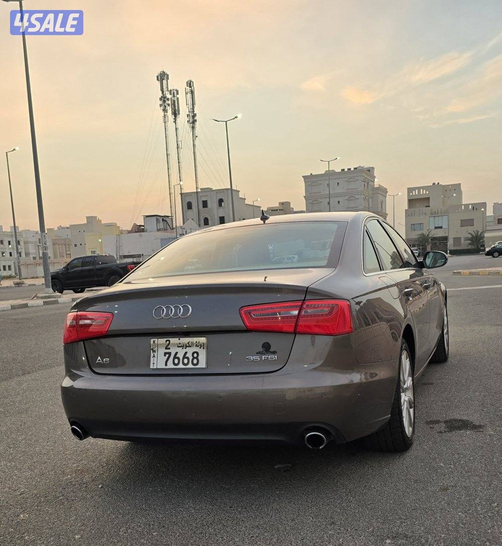 اودي A6 بحاااله فوووق الممتازه6