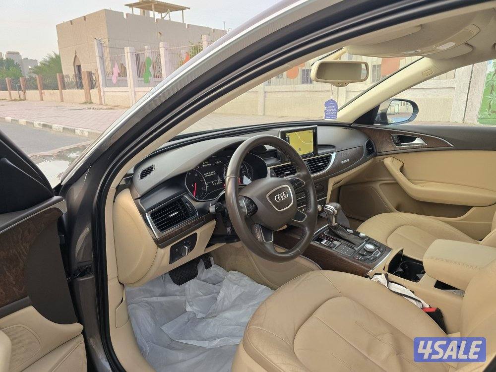 اودي A6 بحاااله فوووق الممتازه7