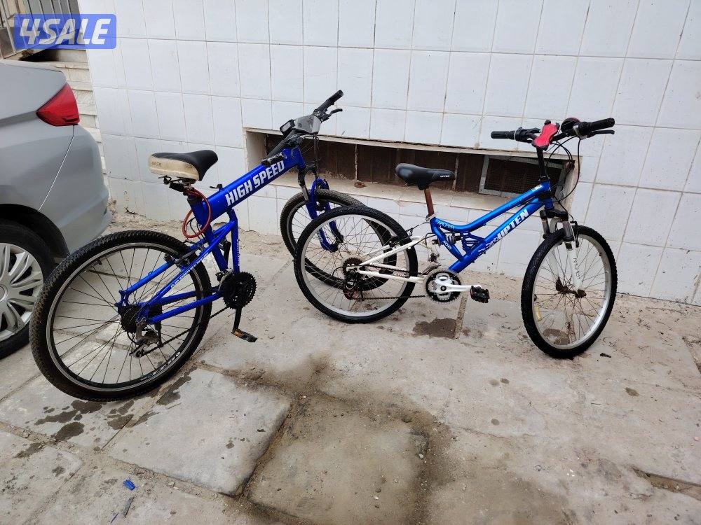 للبيع دراجتين هوائيه بحاله جيده السعر للاثنين 40 دينار1