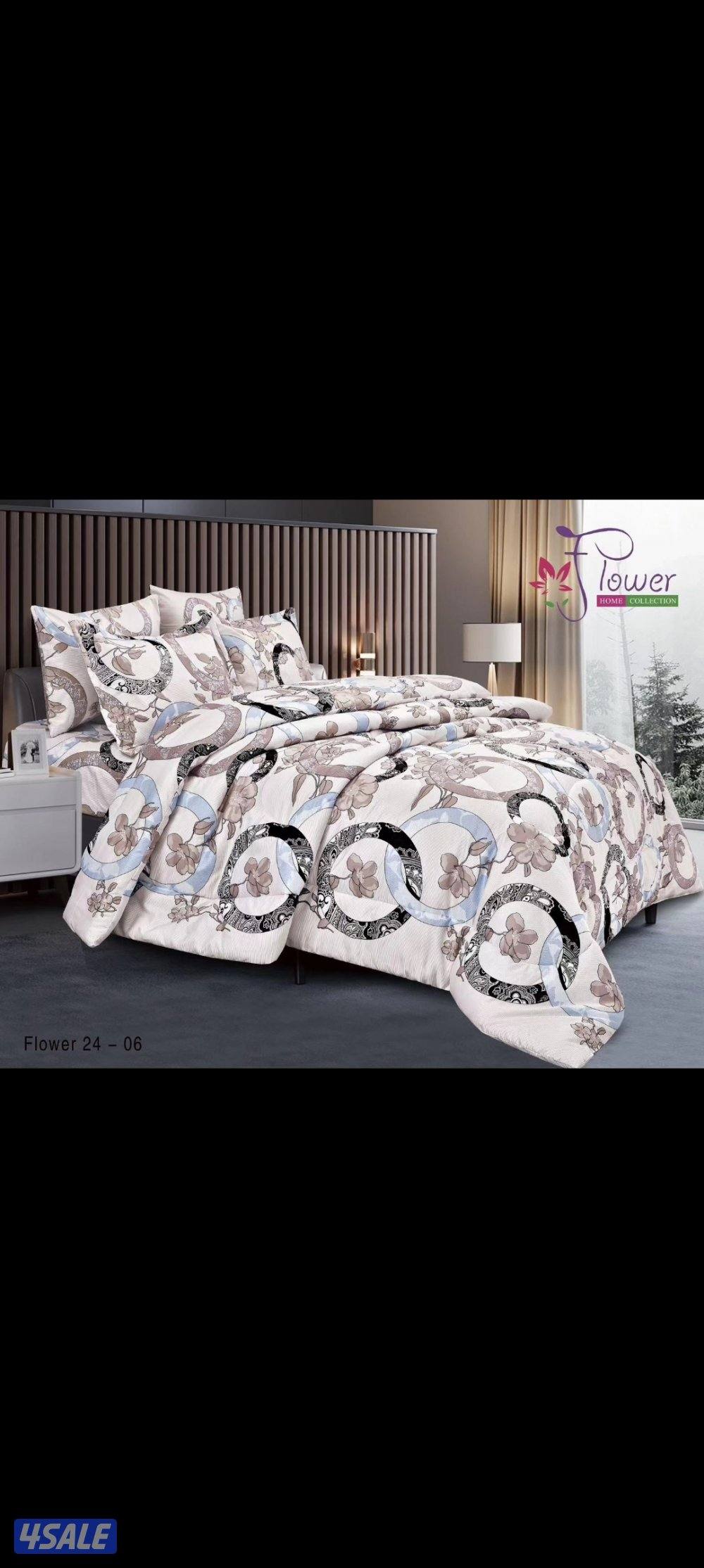 عرض خاص وحصريآ ديباج نفرين 6 قطع شرشف سير السعر 16.750 والتوصيل مجانآ9