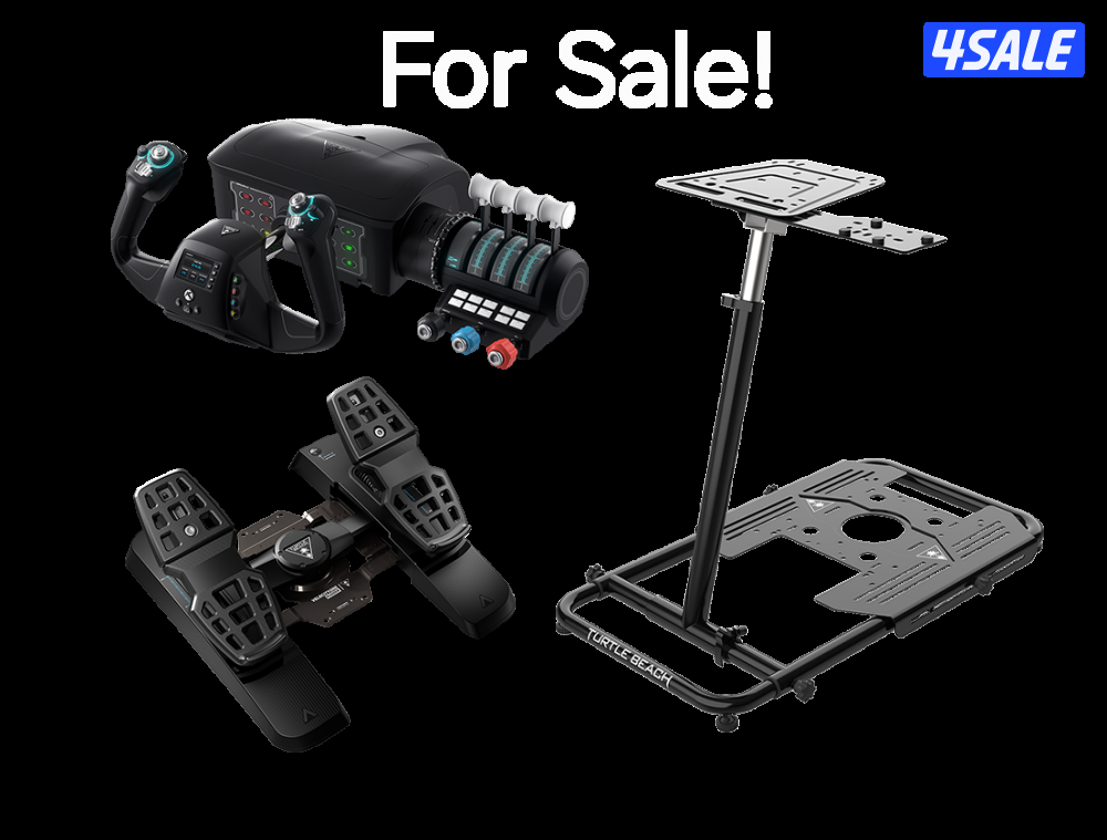 معدات محاكي الطيران الكاملة من Turtlebeach0