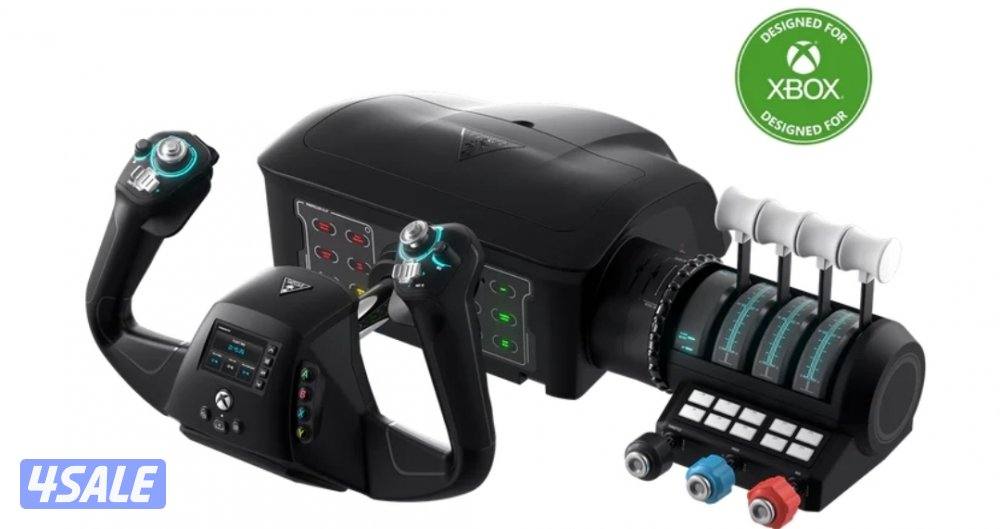 معدات محاكي الطيران الكاملة من Turtlebeach2