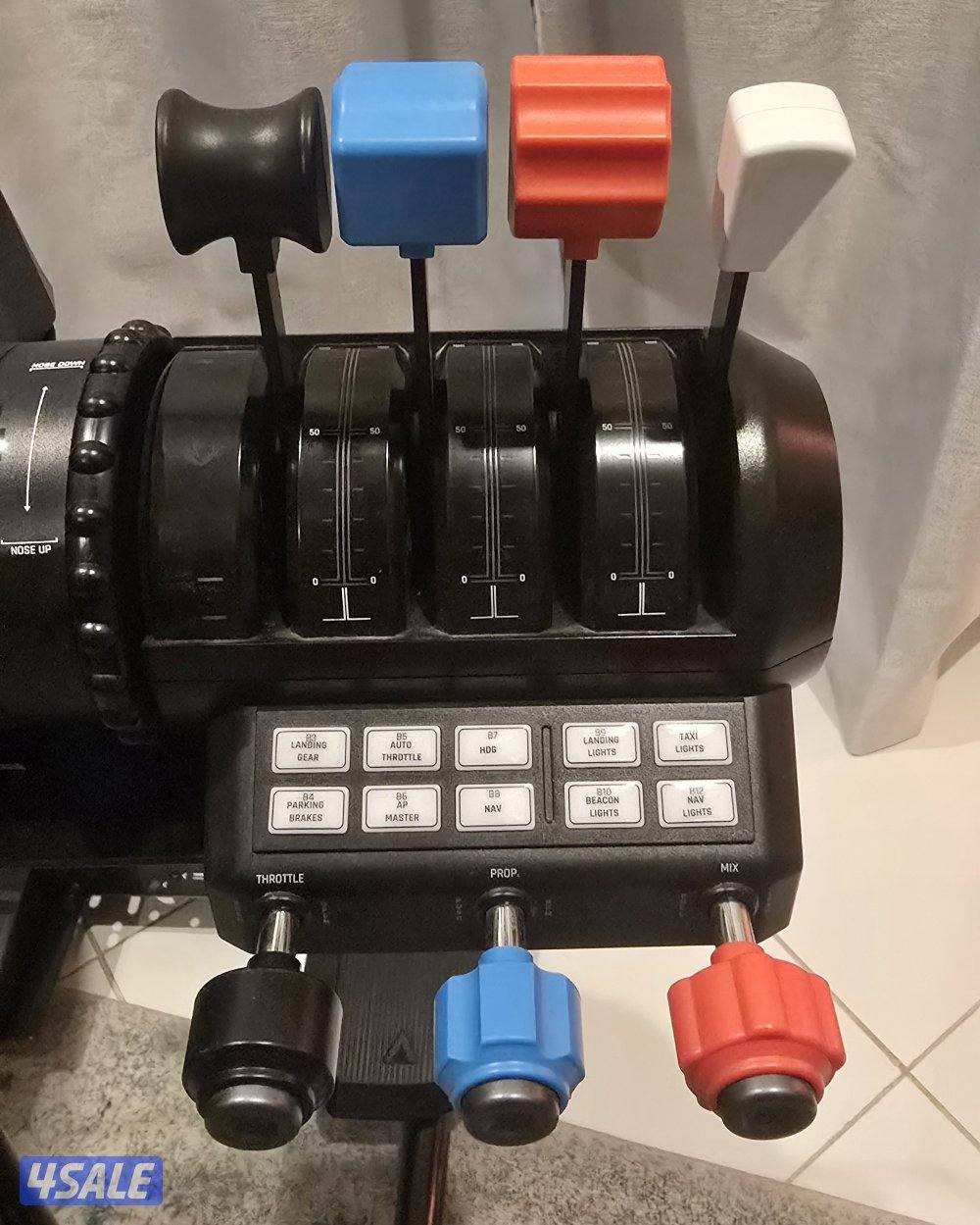 معدات محاكي الطيران الكاملة من Turtlebeach5