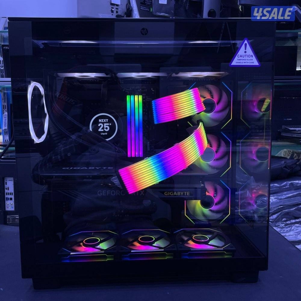 للبيع جهاز فائق القوة – i9 و64GB RAM و4070TiوSSD3TB0