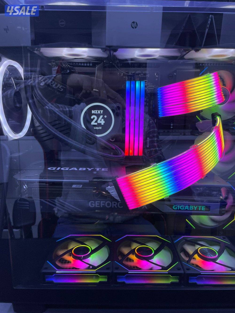 للبيع جهاز فائق القوة – i9 و64GB RAM و4070TiوSSD3TB5