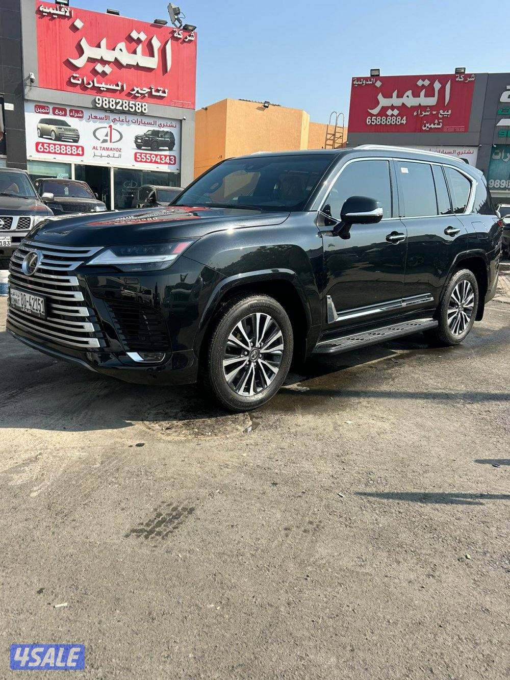 لكزس LX600 درجة ثانيه  twinturbo .V60