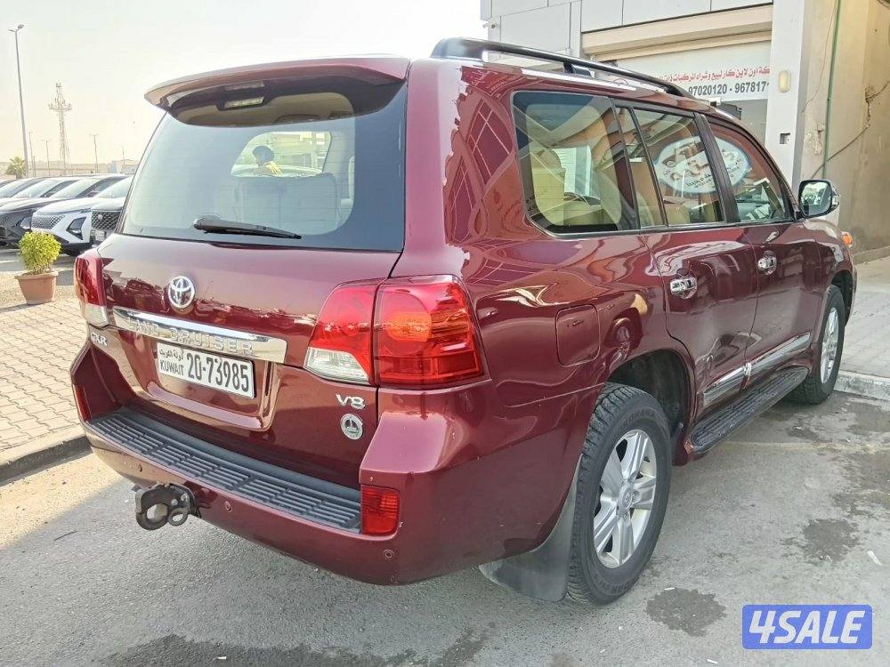 لاند كروز GX.R V8 ٢٠١٣ الساير عداد ٢١٠ ألف شرط الفحص صبغ وكاله كامل1