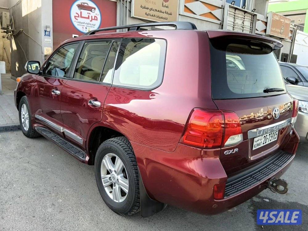 لاند كروز GX.R V8 ٢٠١٣ الساير عداد ٢١٠ ألف شرط الفحص صبغ وكاله كامل2